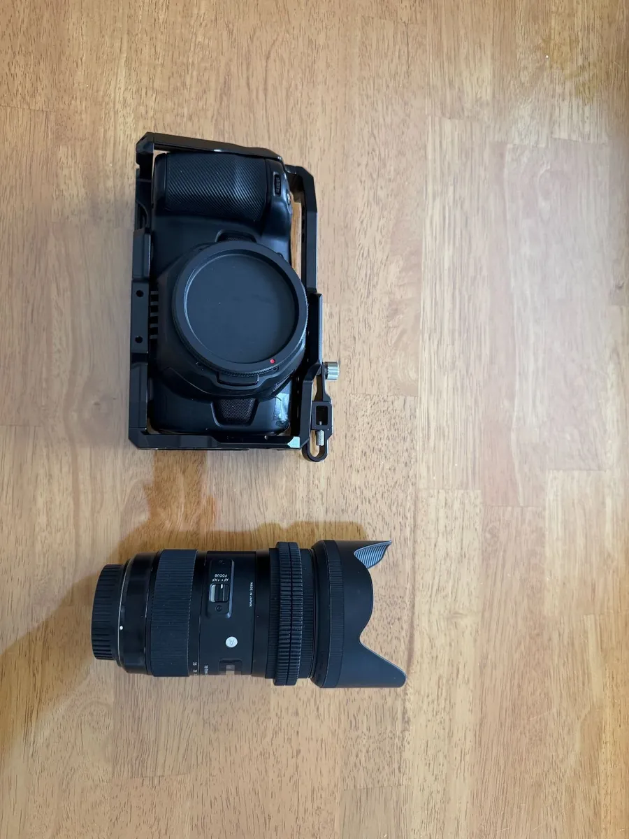 Blackmagic Pocket 6K EF + Sigma 18-35 - Image 1