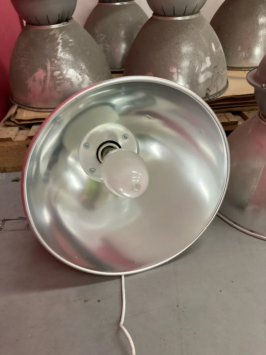 Old Industrial lights - Image 1