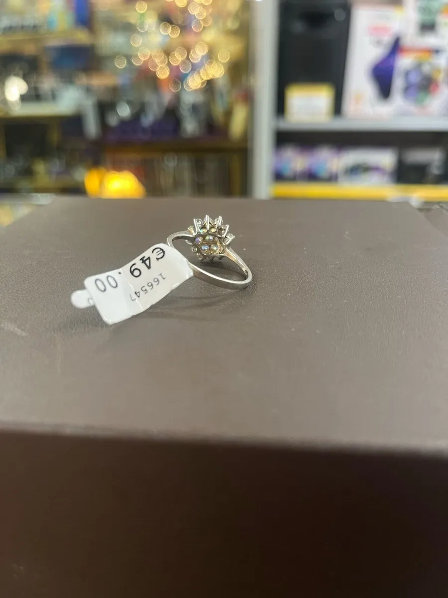 925 silver CZ ring - Image 3