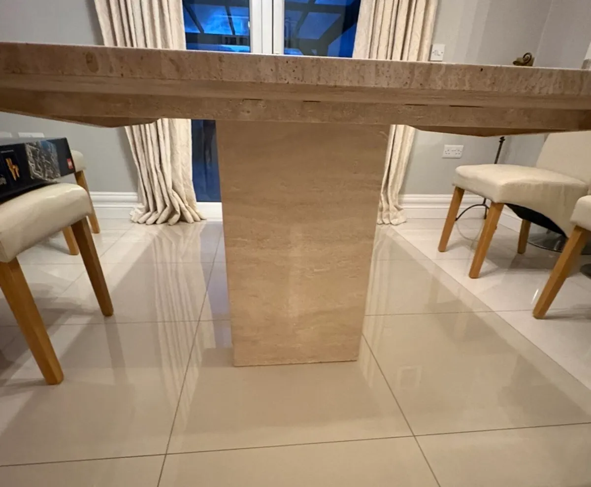 Kitchen / Dining stone table - Image 4