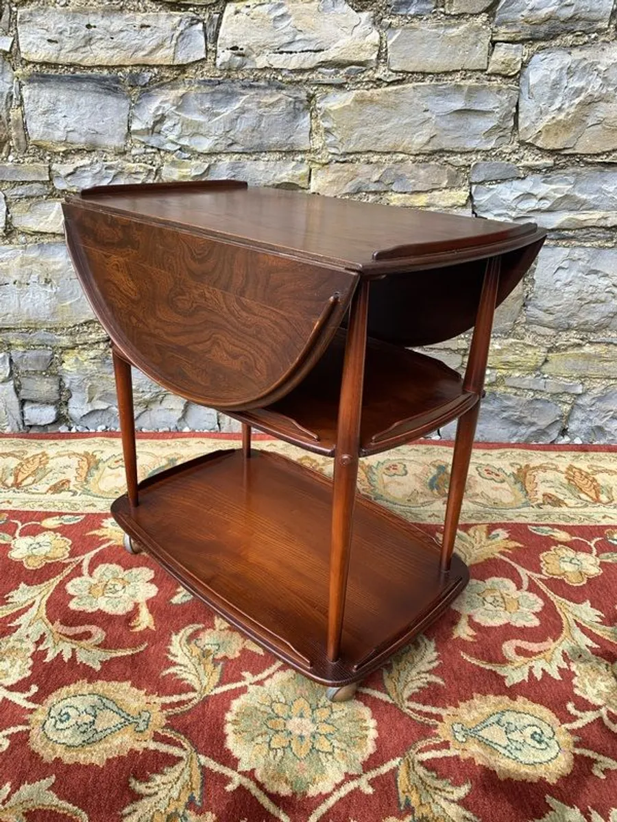 Mid Century Teak Drinks or Tea Trolley. - Image 1
