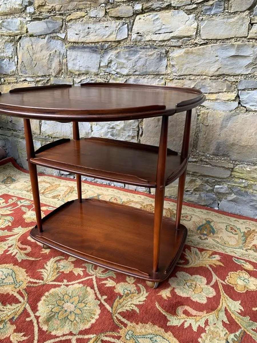 Mid Century Teak Drinks or Tea Trolley. - Image 2