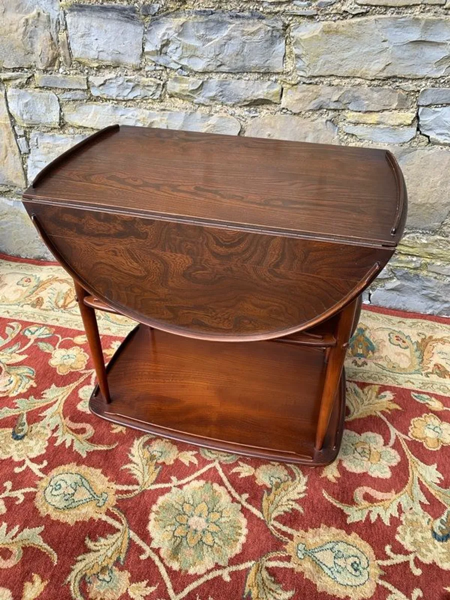 Mid Century Teak Drinks or Tea Trolley. - Image 3
