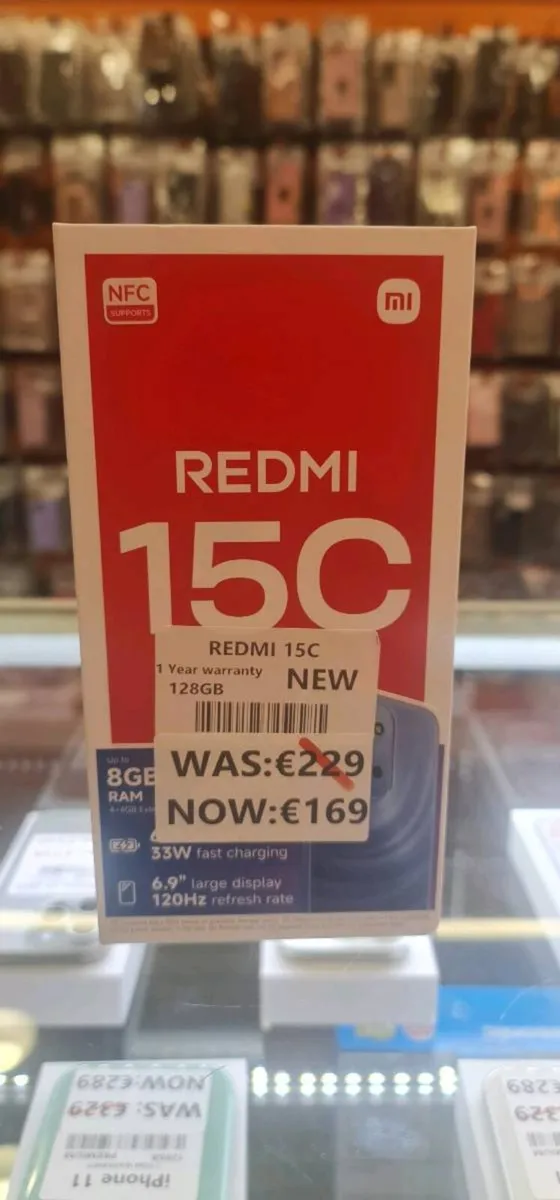 Redmi 15C 1 year warranty 128GB - Image 1
