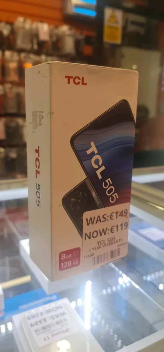 TCL 505 1 year warranty 128GB - Image 1