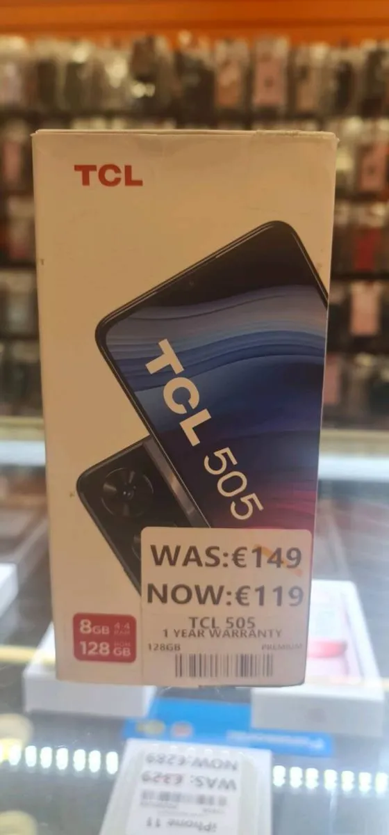 TCL 505 1 year warranty 128GB - Image 3