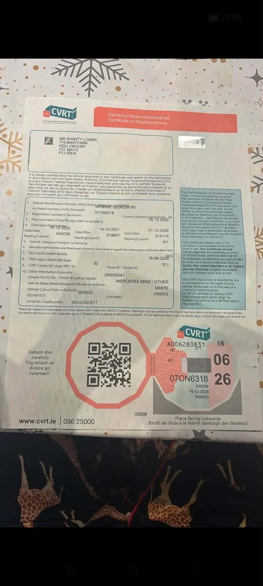 Mercedes Sprinter Camper - Image 2