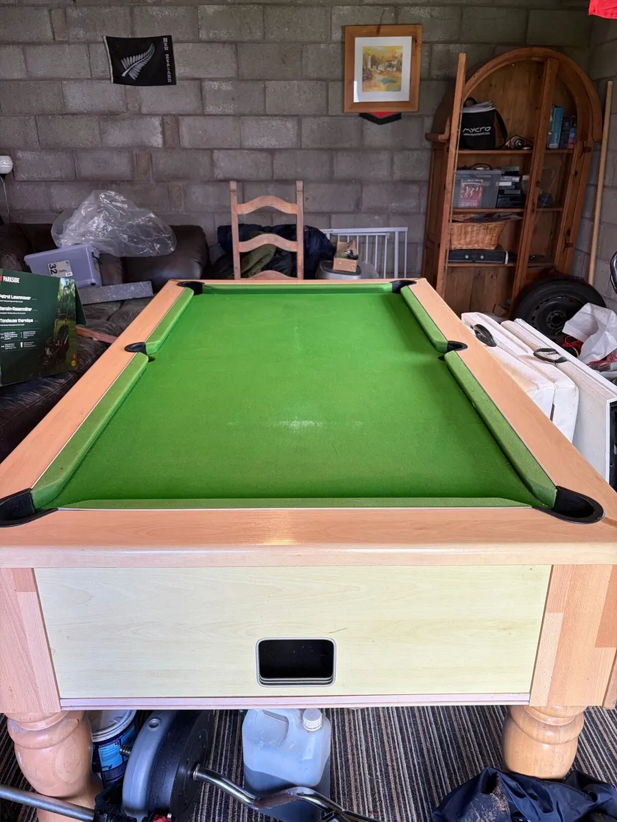 Pool table 7x4 ft MDF (Ex pub table)