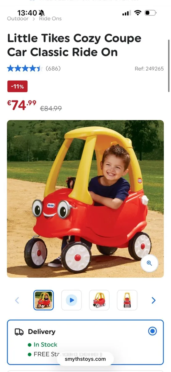 Little Tikes car