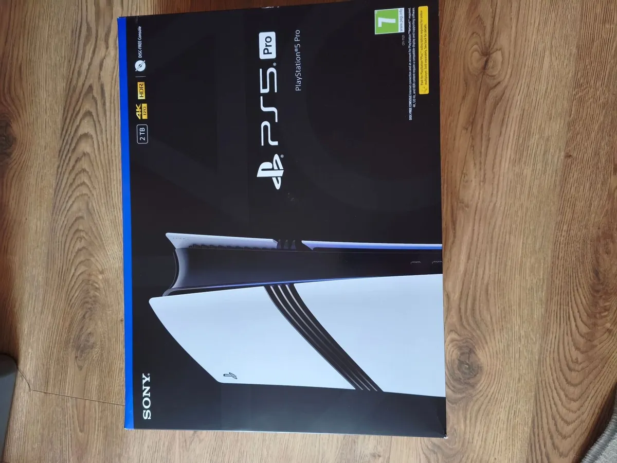 Playstation 5 Pro 2T + Disc Drive + Game - Image 1