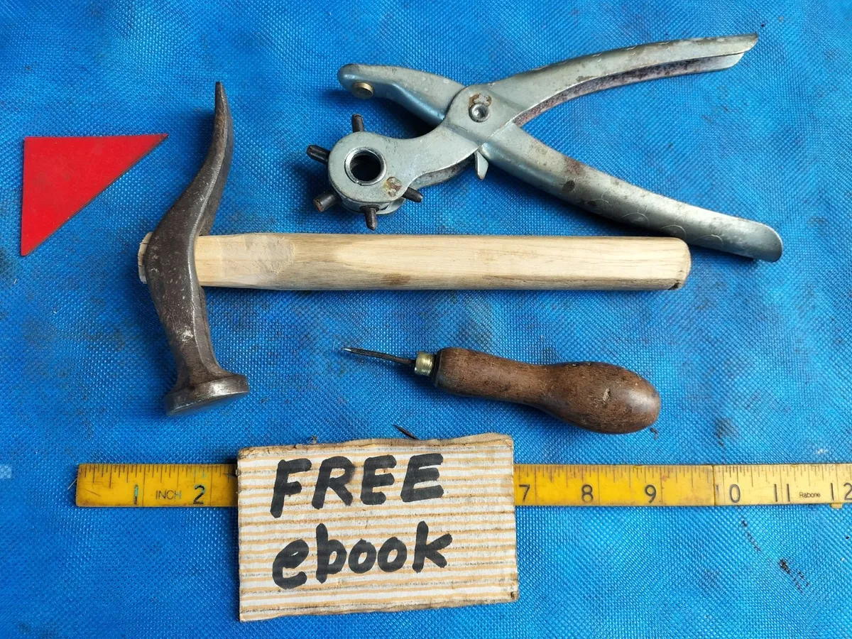 Cobblers Hammer And Tools - Image 1