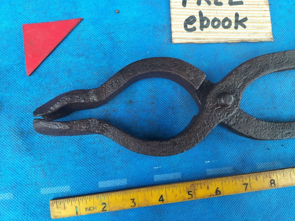 Blacksmiths Bolt Tongs - Image 3