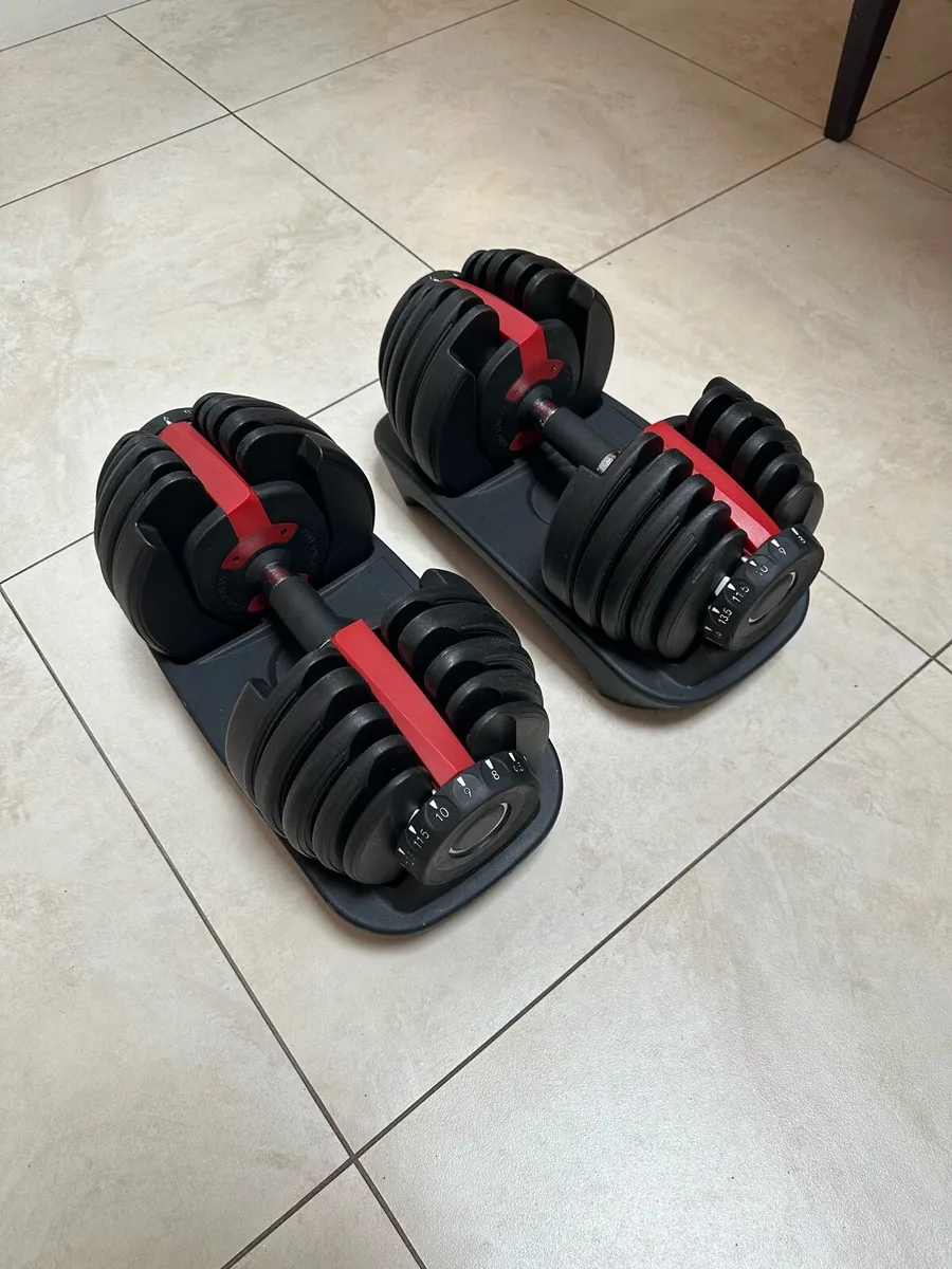Adjustable Dumbbells 24kg - Image 3