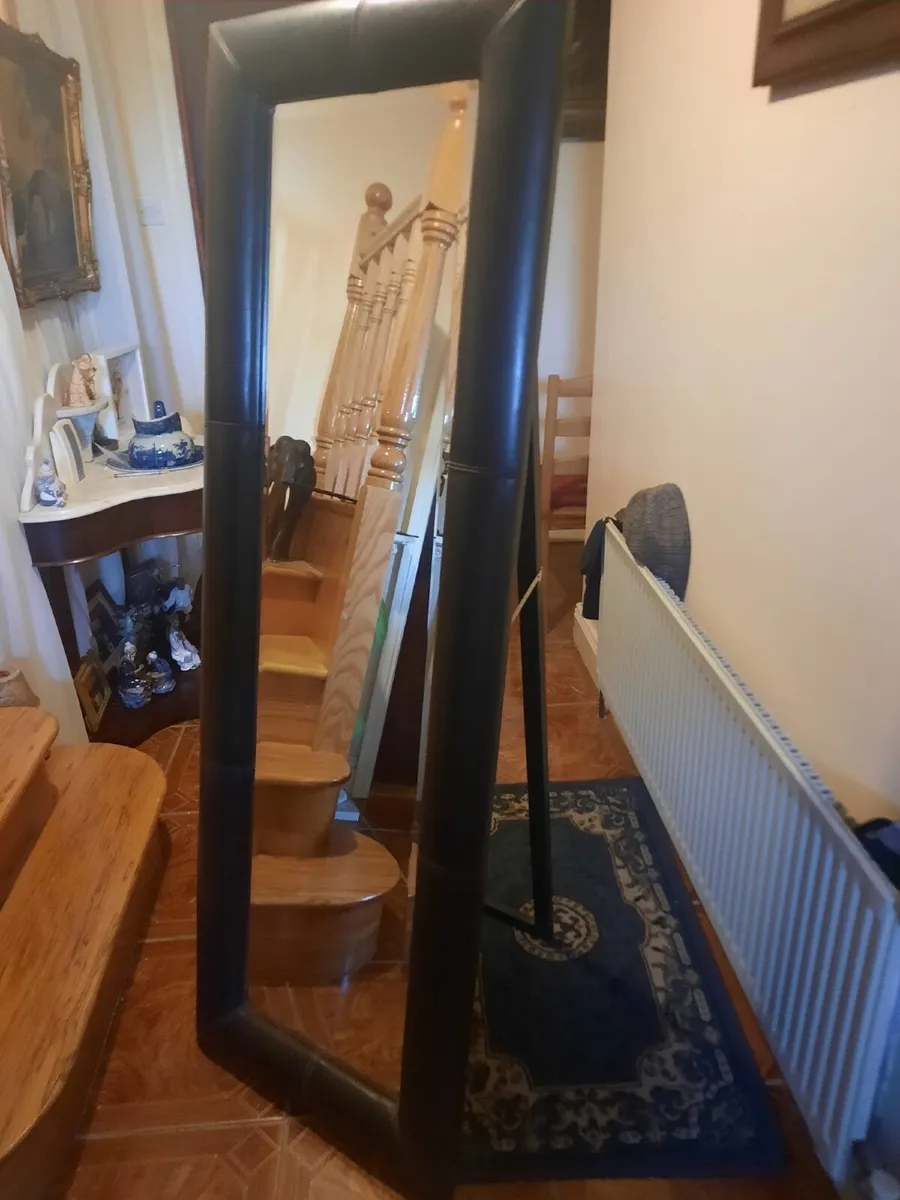 Tile floor standing mirror - Image 2