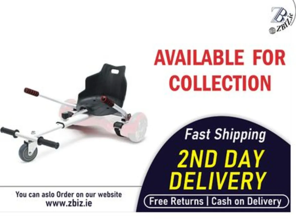 HoverKart Seat Hoverboard Cart Seat - Image 1