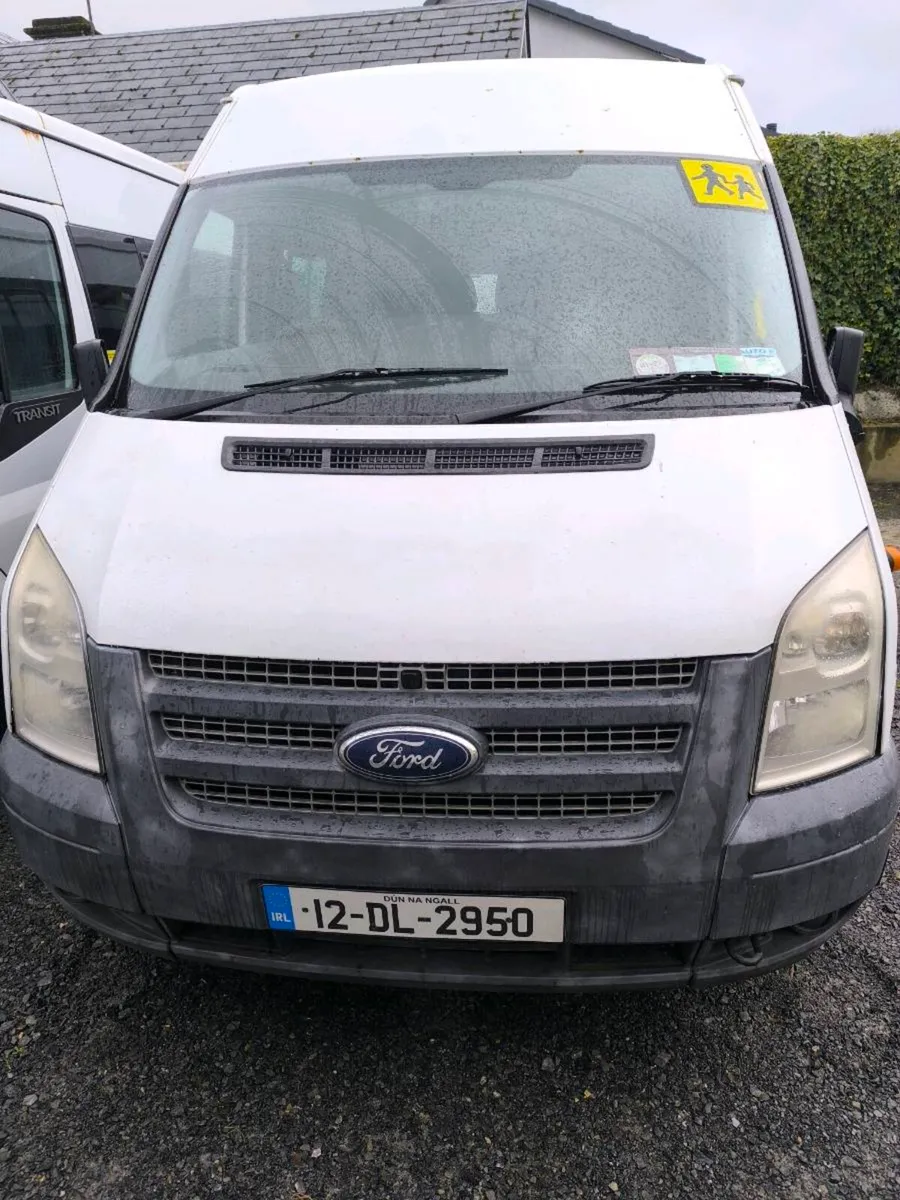 2 x Ford transit minibus 16 seaters - Image 1