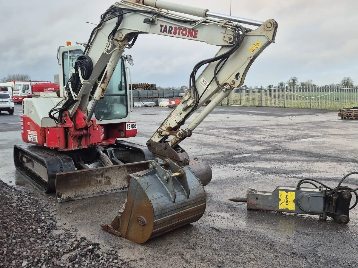 Excavator Takeuchi Tb180fr, 2013 - Image 4