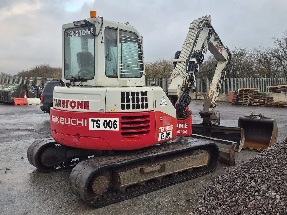 Excavator Takeuchi Tb180fr, 2013 - Image 1