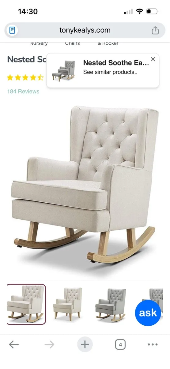 Nursery Rocking Chair - Image 3