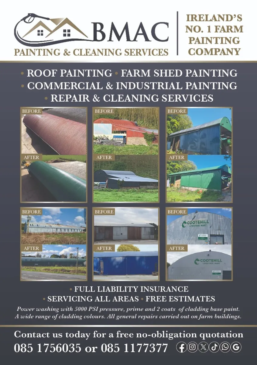 Farm Shed Power Washed And repair