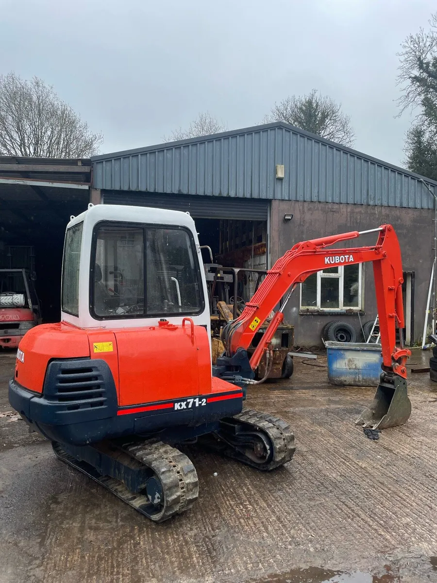 Kubota digger - Image 1