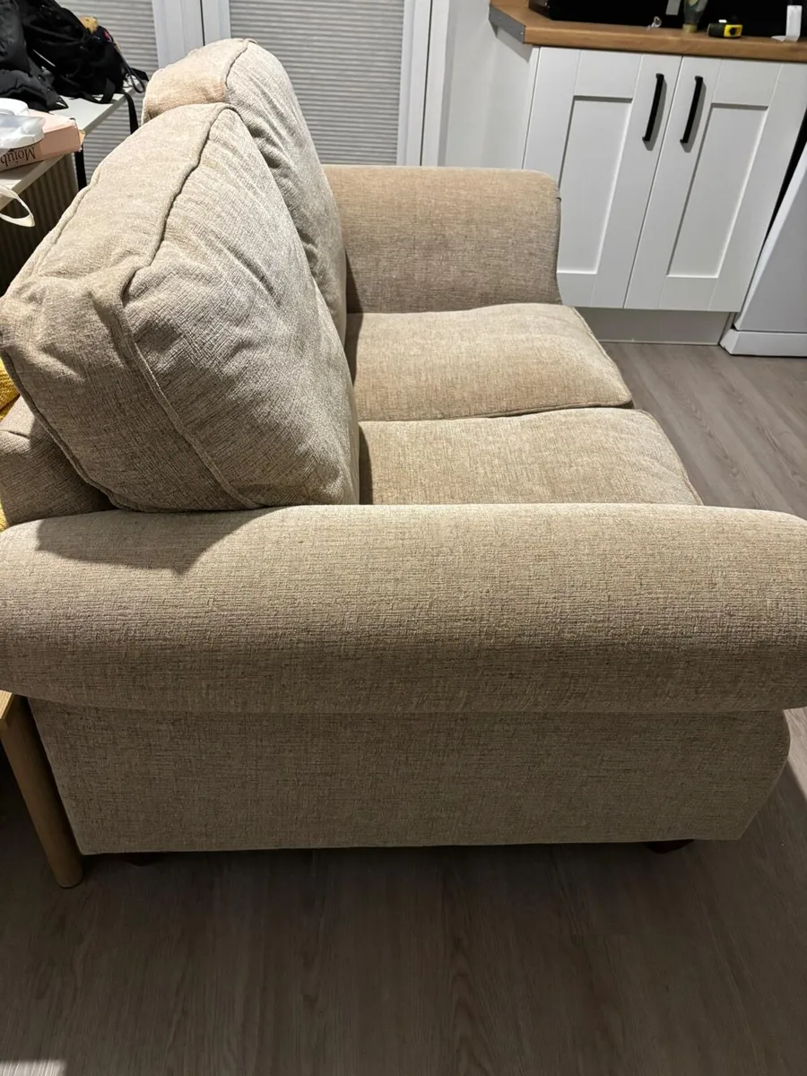 2-Seater Fabric Sofa - Good Condition - Image 4