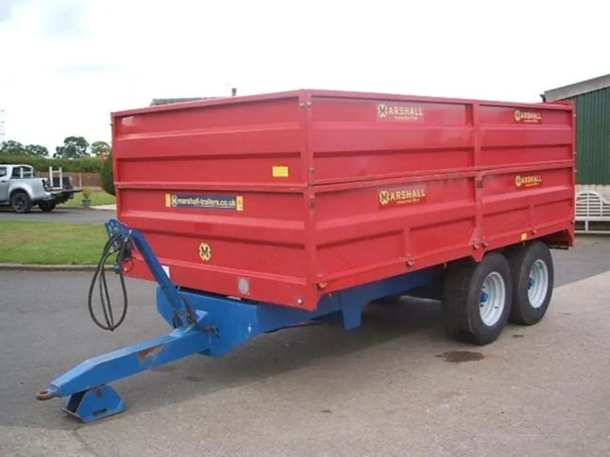 MARSHALL 8.5T STRIPDOWN GRAIN TRAILER - Image 1