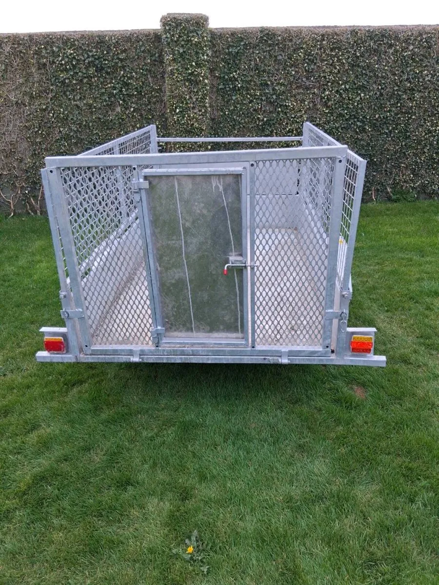 Galvanised single axel trailers - Image 3