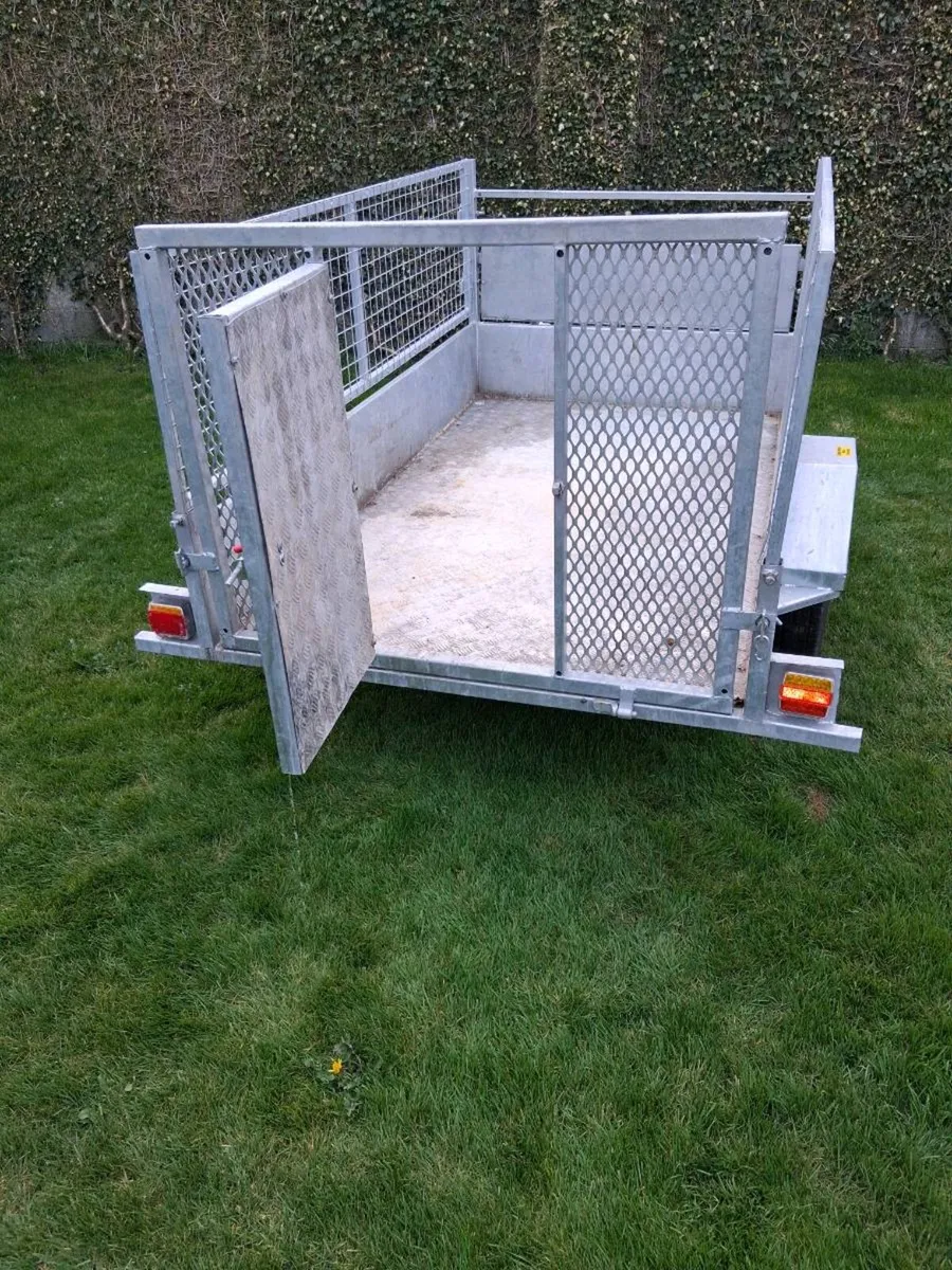 Galvanised single axel trailers - Image 4