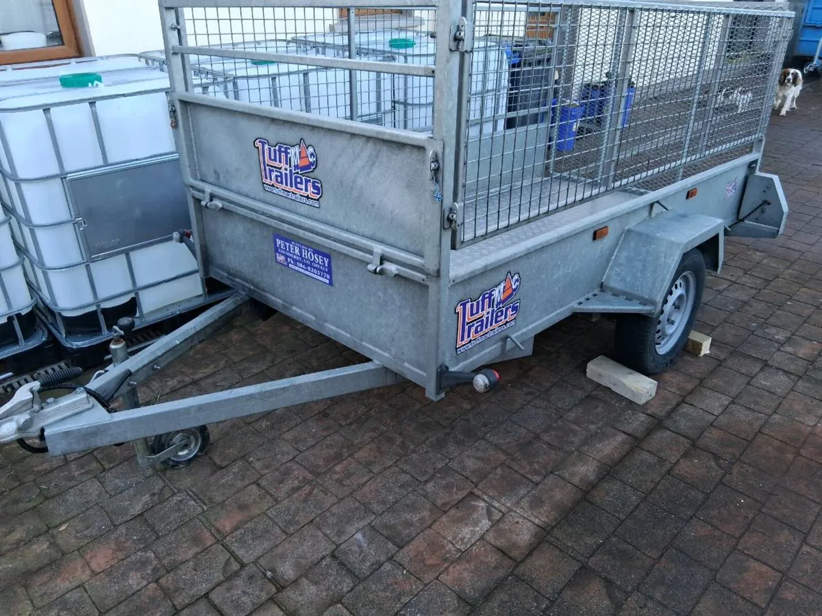 Galvanised single axel trailers - Image 3