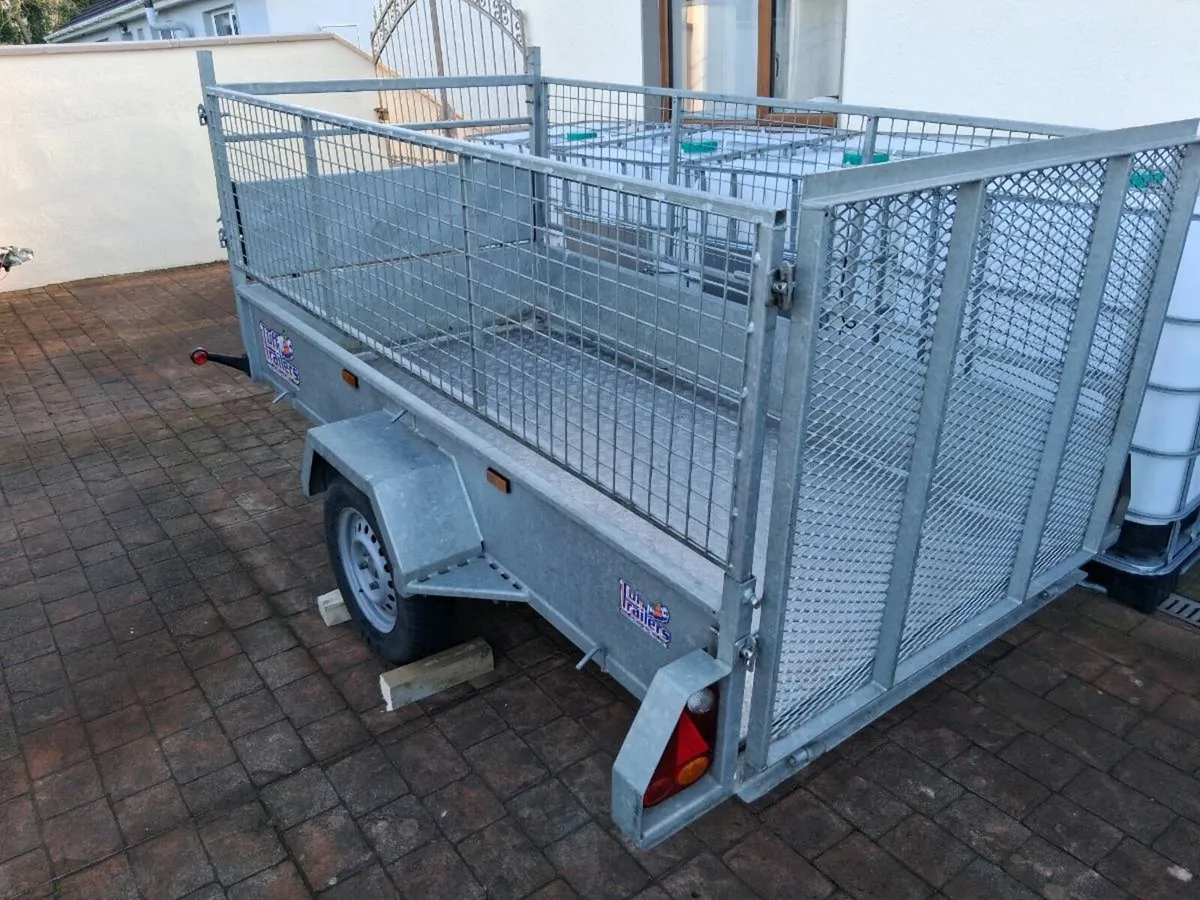 Galvanised single axel trailers - Image 4