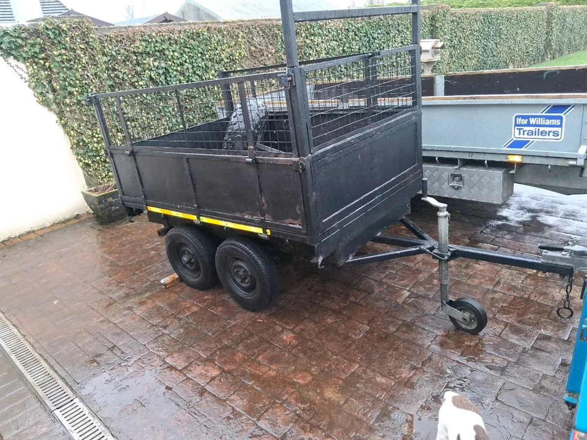 Galvanised single axel trailers - Image 3