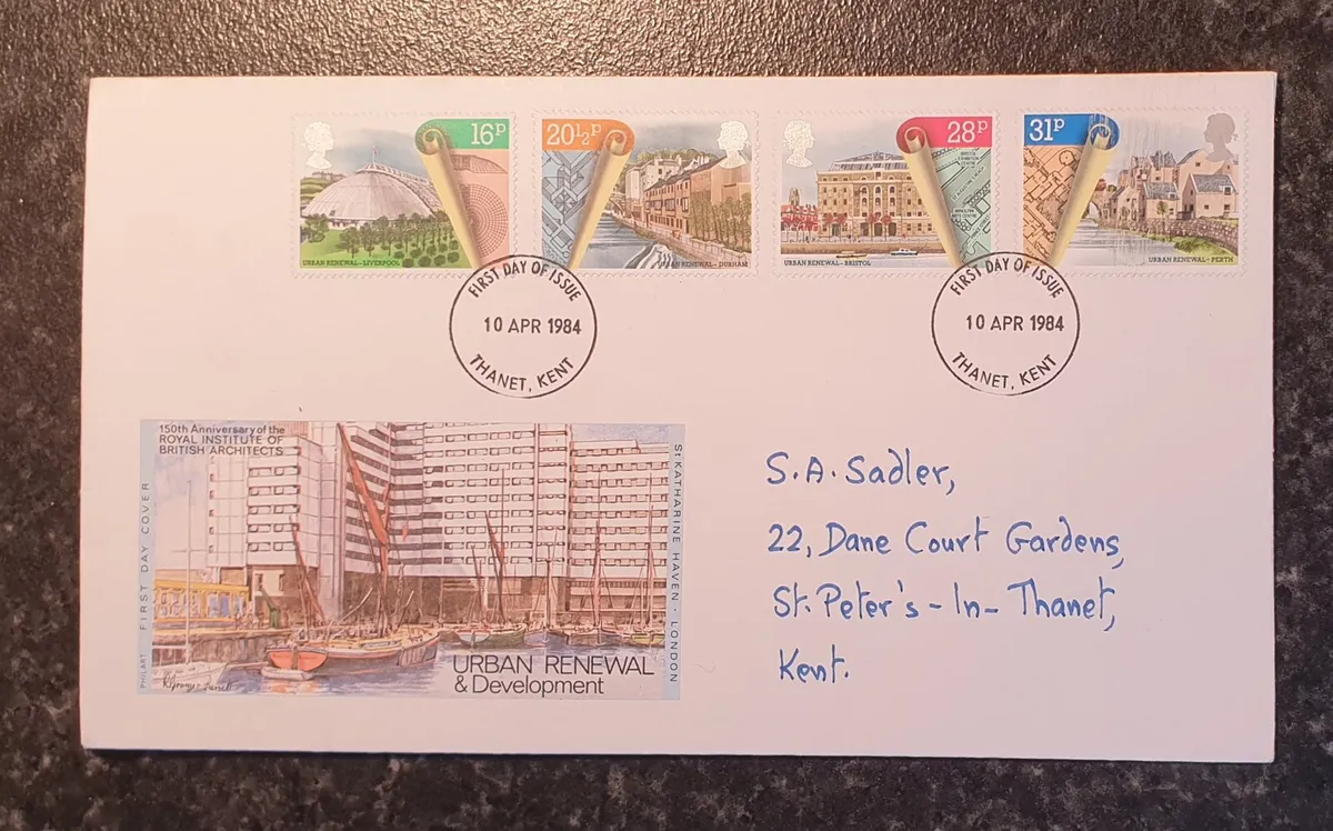 UK 1st Day Covers from 1984 - Image 1