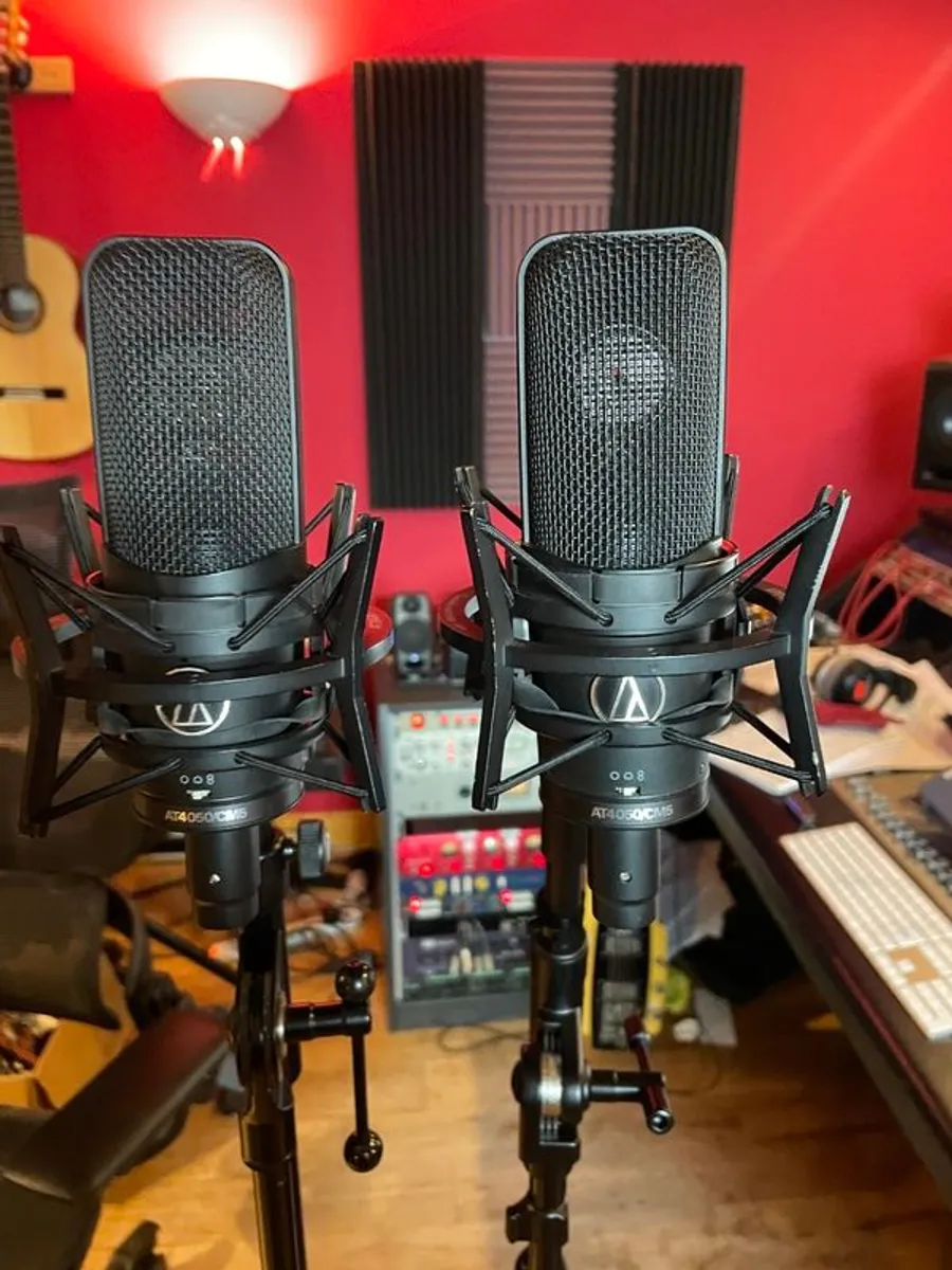 Audio Technica 4050 CM Matched Pair-Price Drop - Image 1