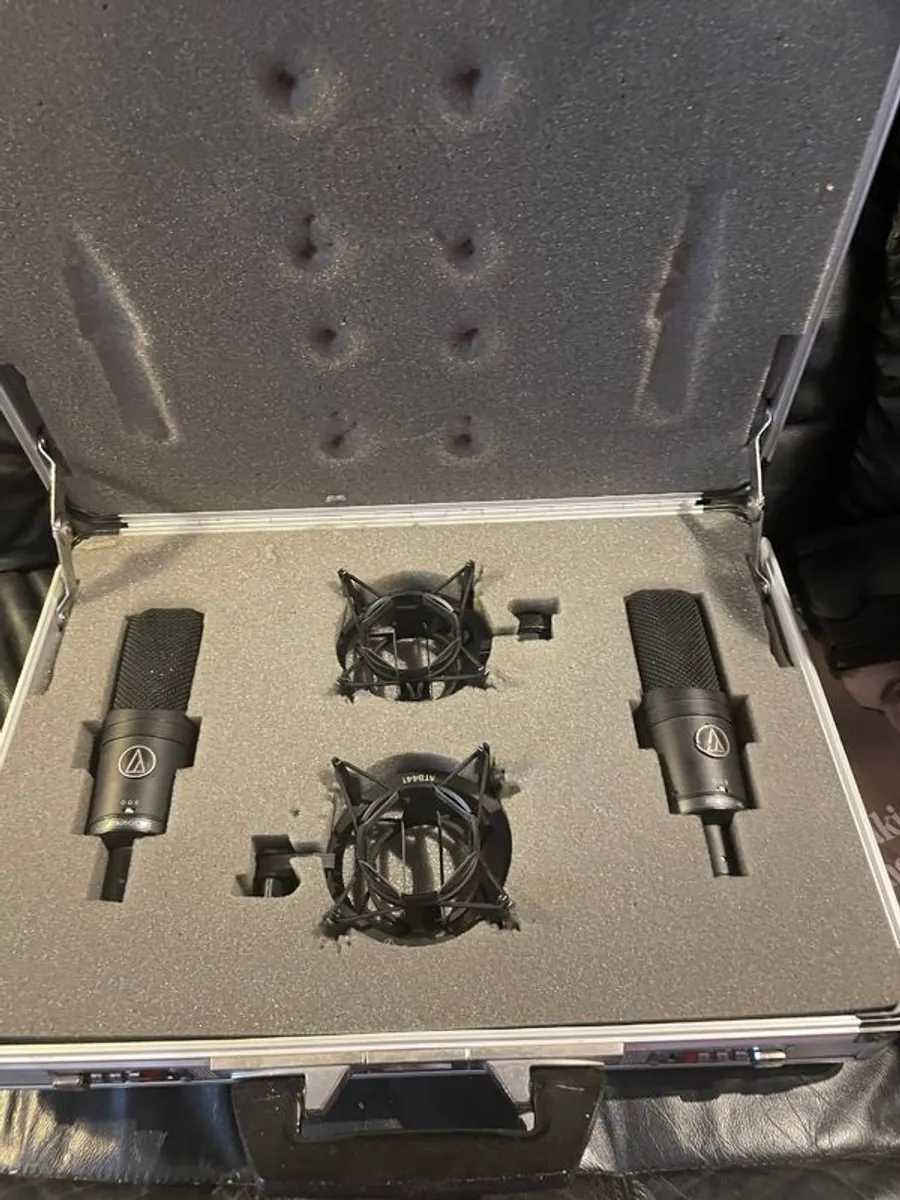 Audio Technica 4050 CM Matched Pair-Price Drop - Image 3