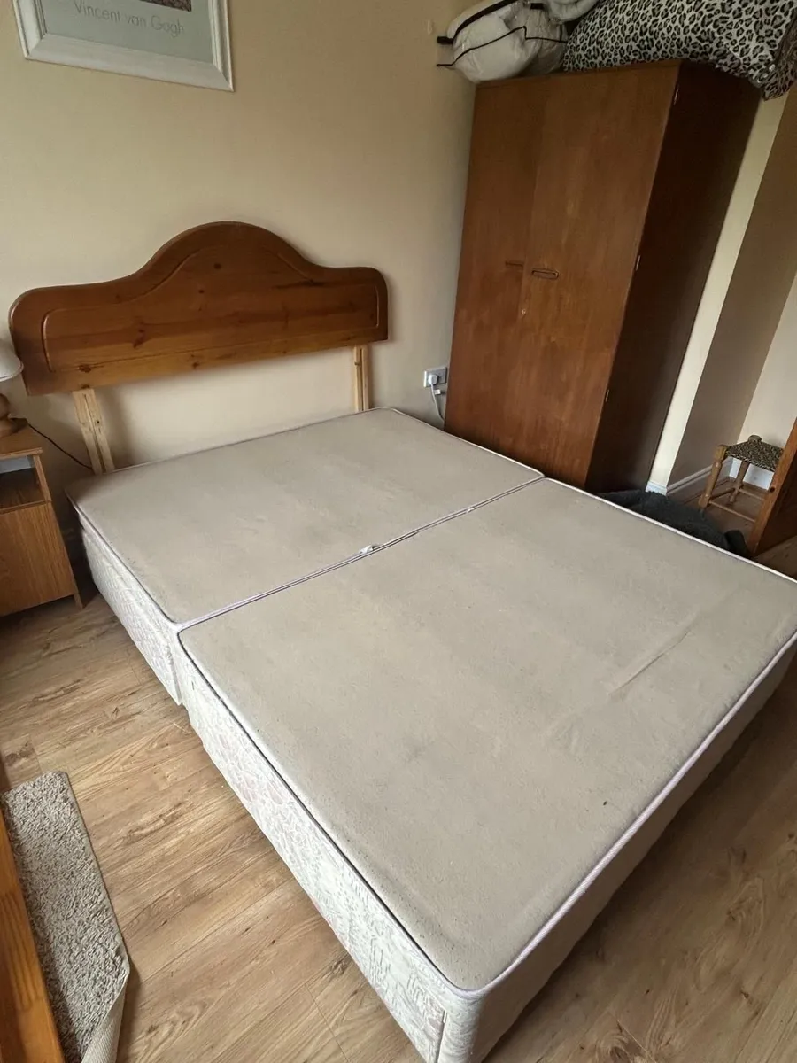 King Size Divan Base & Headboard - Image 4