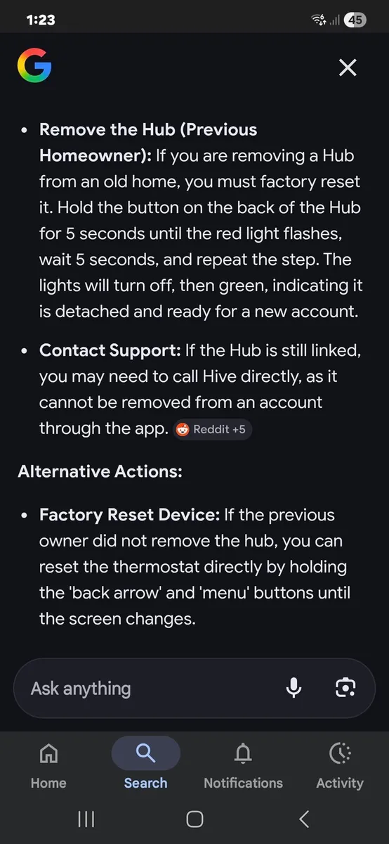 Hive Heating Thermostat & Hub - Image 2