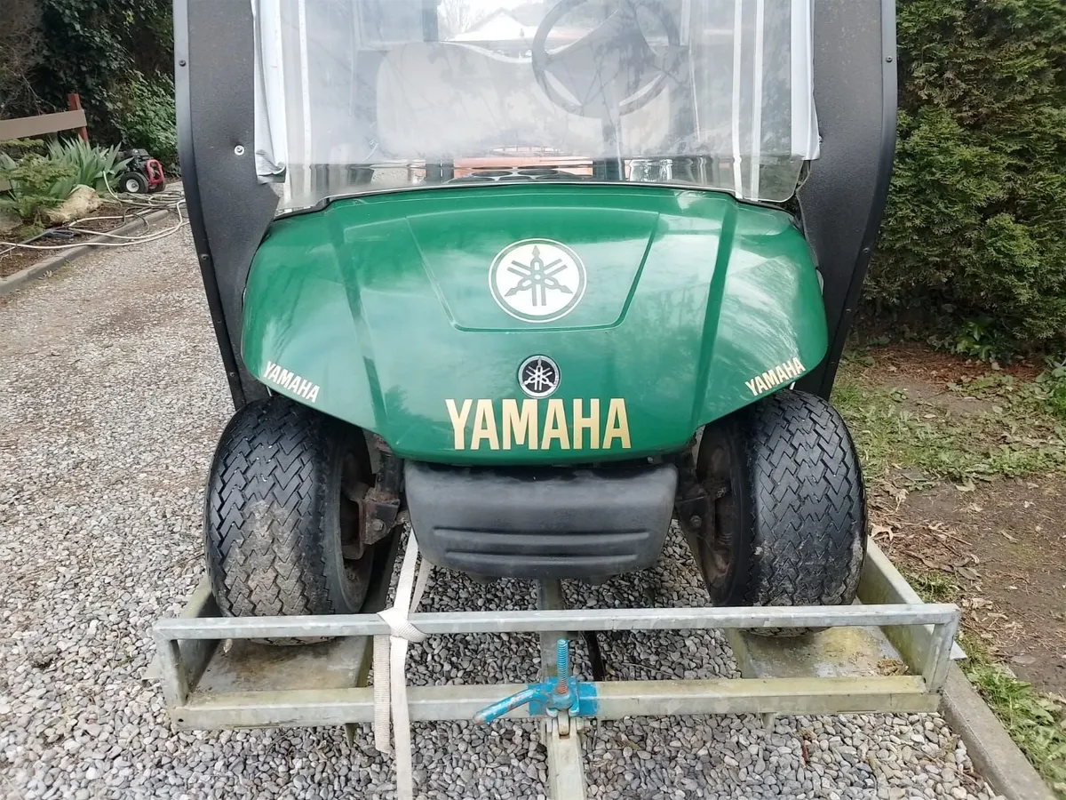 Yamaha Petrol Golf Buggy/Caddy with Enclosure - Image 1