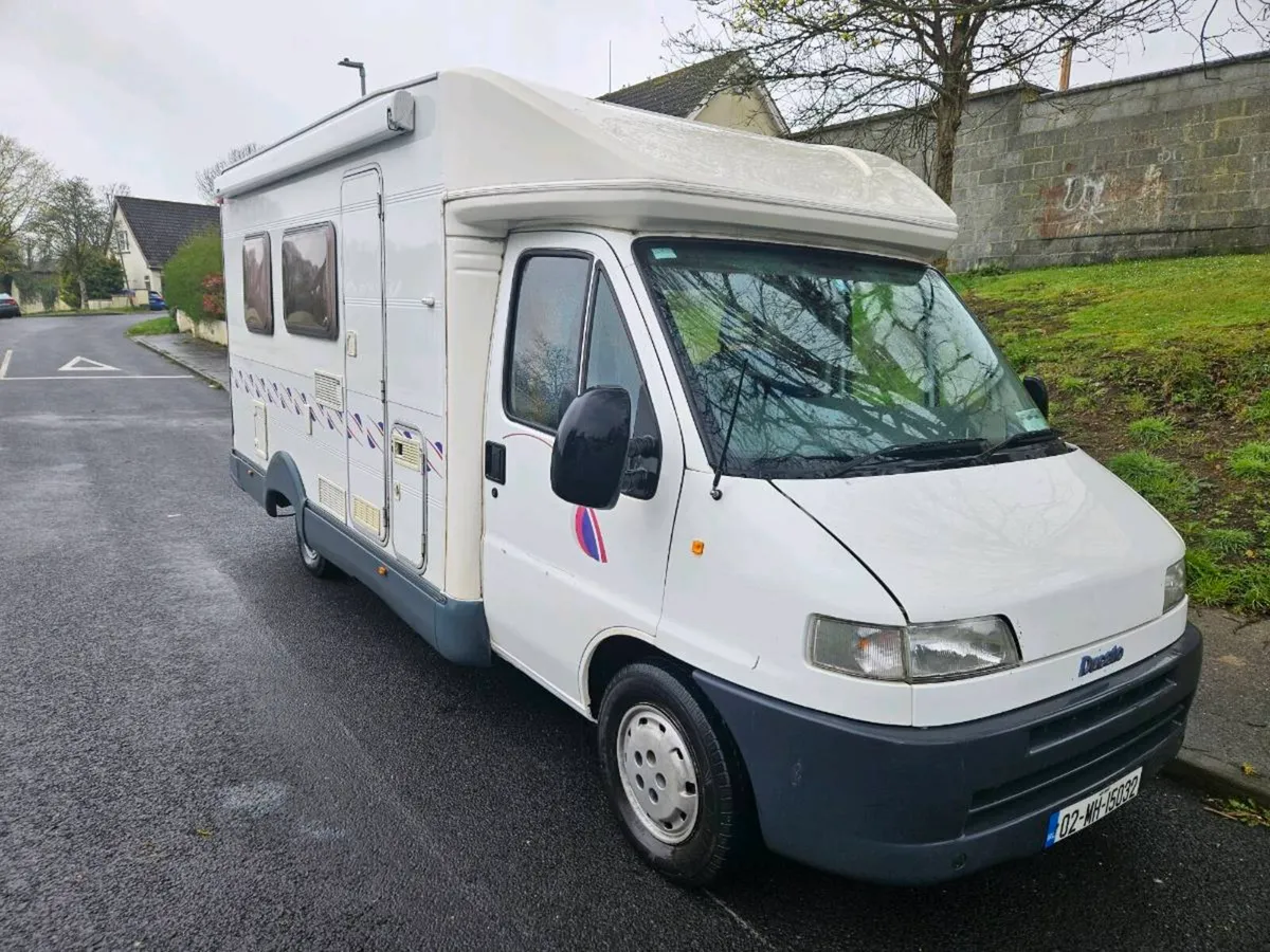 2002 fiat ducato autotrail camper - Image 1