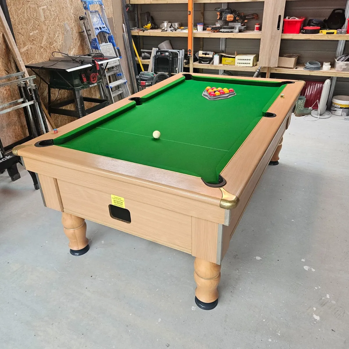 Refurbished Excel pool table 7x4 - Image 1
