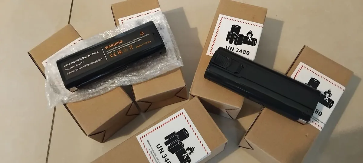 Paslode Replacement Batteries 6V 6Ah - Image 1