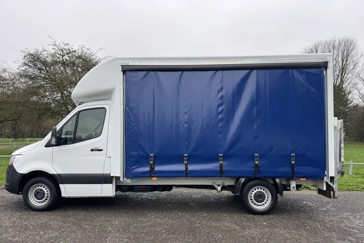 2021 Mercedes-Benz Sprinter Curtain Sider Van - Image 1