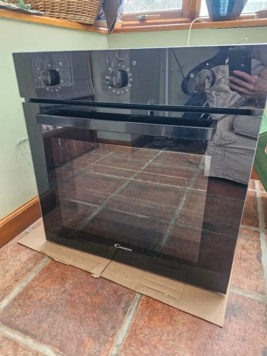 Candy Built-In Electric Single Oven, Black - Image 1