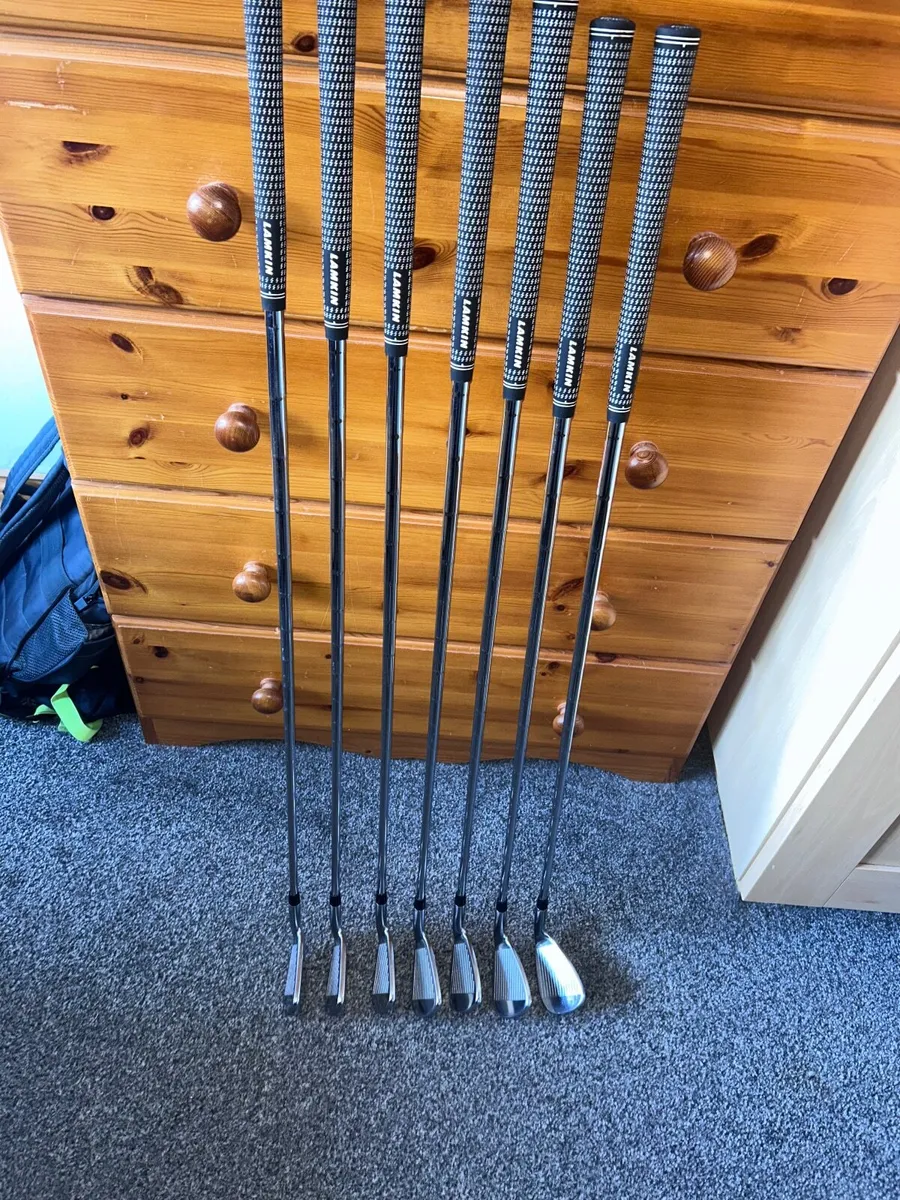 Takomo 101 Irons Left Handed Stiff 120g shafts 4-P - Image 3