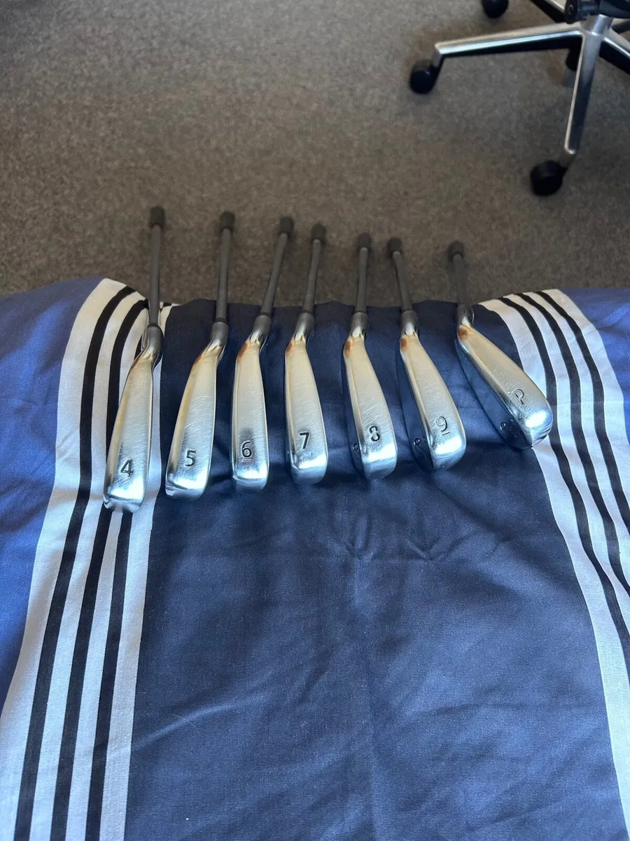 Takomo 101 Irons Left Handed Stiff 120g shafts 4-P - Image 4