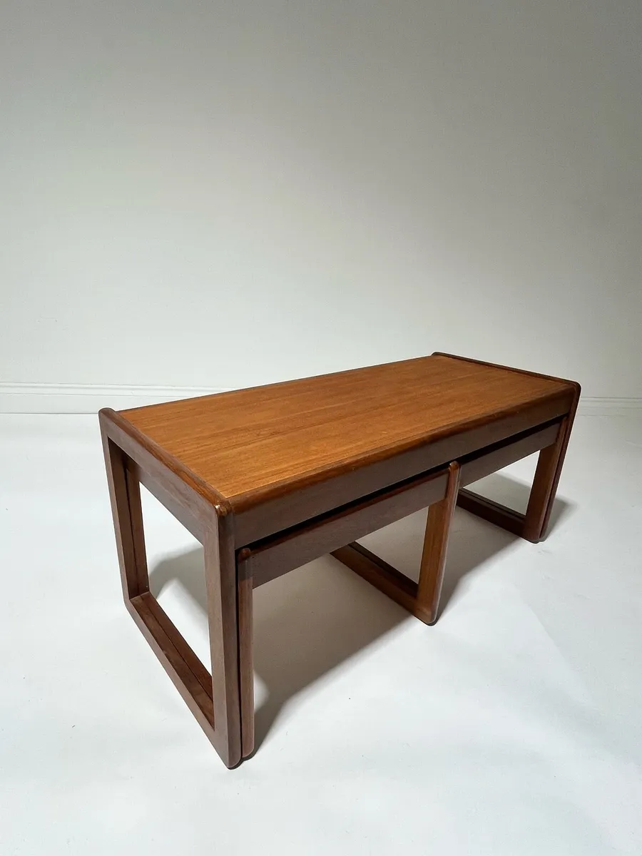 Mid century Coffee table nest - Image 4