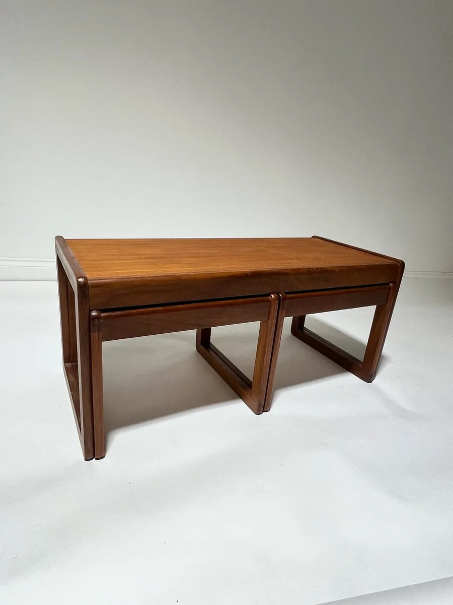 Mid century Coffee table nest - Image 1