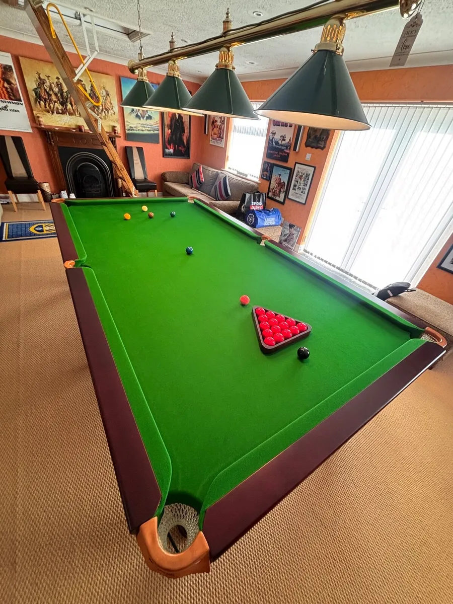 Full Size Snooker Table - Image 1