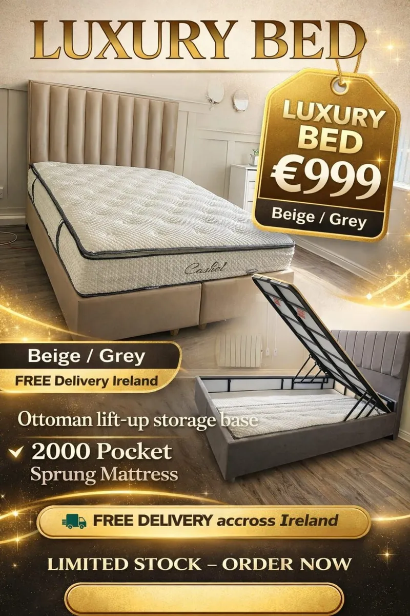 bed frame and headboard, free delivery - Image 3