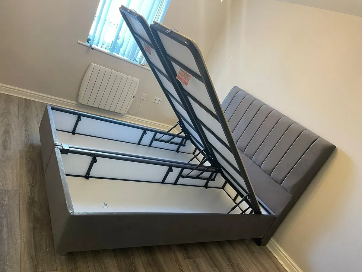 bed frame and headboard, free delivery - Image 4